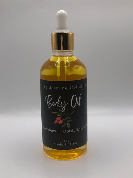 Skin Brightening and Moisturizing Body Oil
